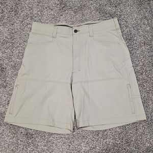 Wrangler Cargo Shorts Hiking Camping Performance Nylon Outdoors Size 36